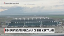 Penerbangan Perdana Di BIJB Kertajati