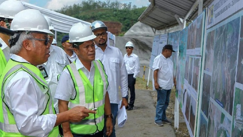 Progresnya kini telah mencapai 75,88% dan ditargetkan rampung akhir 2018.