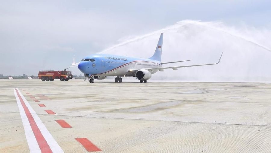 Bandara Internasional Jawa Barat Kertajati di Majalengka, masih tergolong sepi.