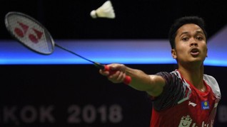 Mengenal Kram Otot, Cedera yang Dialami Anthony Ginting