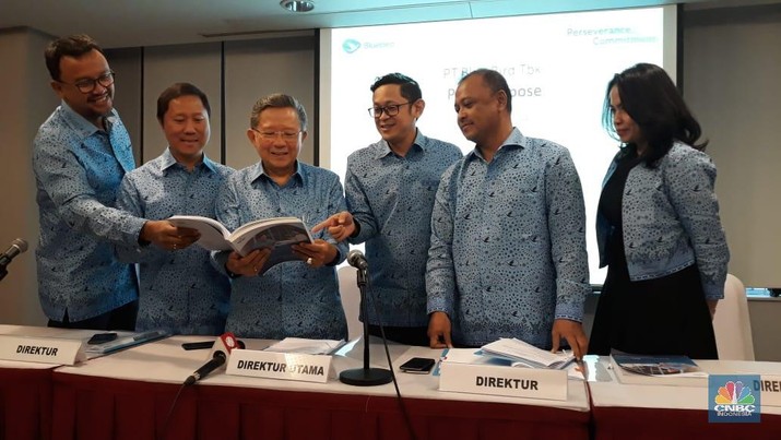 RUPS Blue Bird RUPS Blue Bird (CNBC Indonesia/Tito Bosnia)