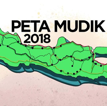 Ini Peta Jalur Mudik 2018 di Jawa