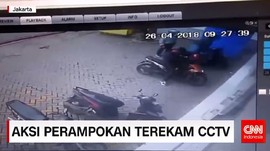 Aksi Perampokan Terekam CCTV