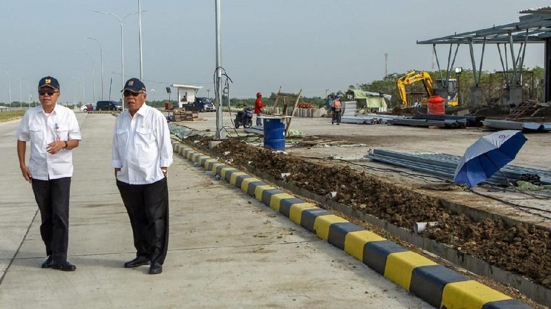 Jalan Tol seksi 3 dan 4 Pejagan-Pemalang sepanjang 37,3 km dari Brebes Timur hingga Pemalang dalam kondisi mantap siap operasi