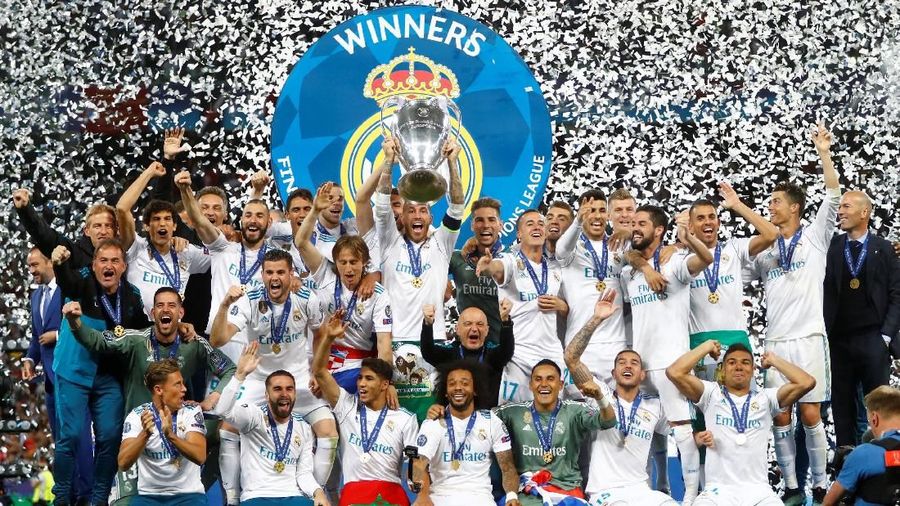 Tahukah anda berapa uang yang didapat Real Madrid setelah berhasil juara Liga Champio musim kompetisi 2017-2018 ?