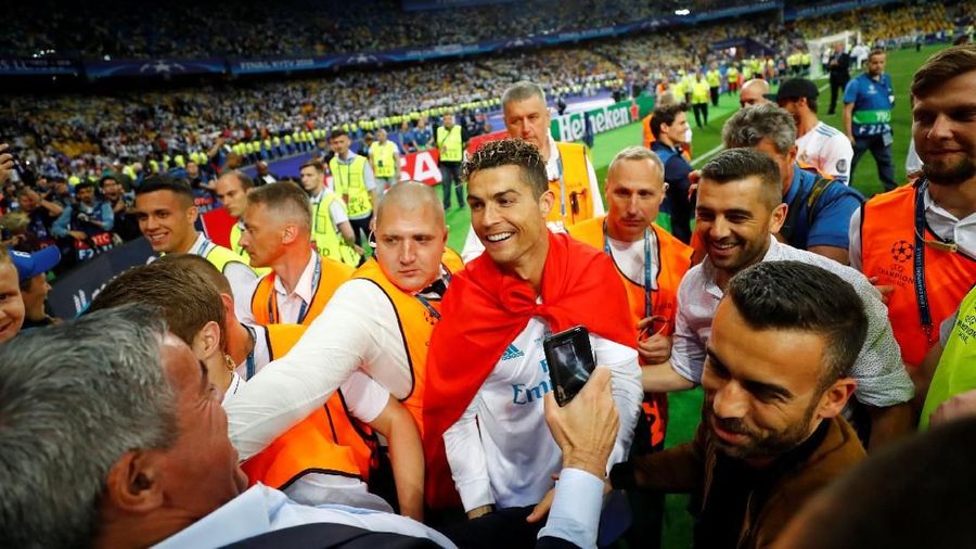 Ronaldo memang bisa dibilang pesepakbola terbaik dunia.