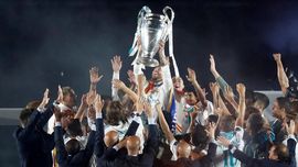FOTO: Pesta Real Madrid Juara Liga Champions 2018