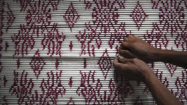 FOTO: Mengenal Tenun Ikat Troso