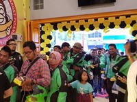 Ramainya Kedai Anak dan Menantu Presiden Jokowi di Medan