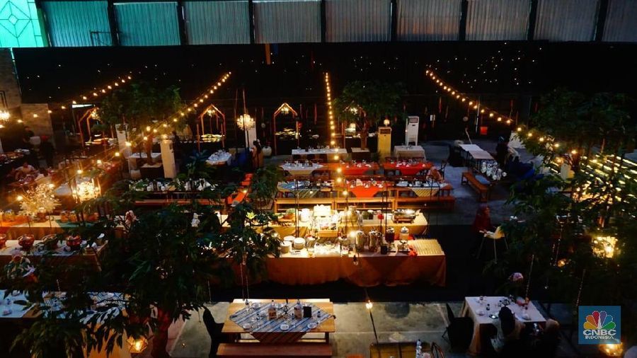 Selama bulan ramadhan, pop up cafe Walking Drums menghadirkan sekitar 45 menu makanan dari berbagai negara.