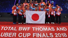 Sungguh, Doraemon Tak Bantu Jepang di Piala Thomas-Uber 2018