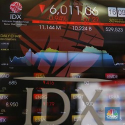 Sesi I IHSG Koreksi 0,52%, 5 Saham Ini Diborong Asing