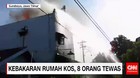 Kebakaran Rumah Kos, 8 Orang Tewas