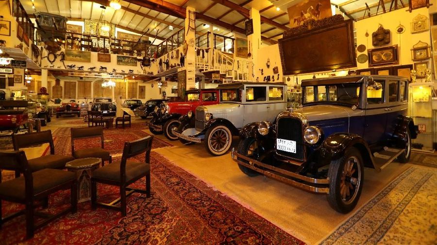 Private collection of early 30's cars of Abdulwahab Suleman Algunaim is seen in Alfelwah & Aljowharah Museum in Dammam, Saudi Arabia, May 26, 2018. Picture taken May 26, 2018. REUTERS/Hamad I Mohammed