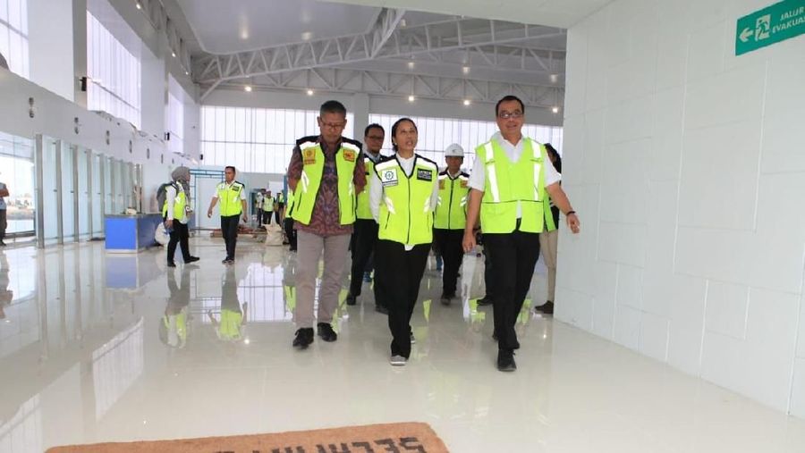 Terminal Baru Bandara Internasional Ahmad Yani akan memiliki luas 58.652 m2 dan mulai dioperasional secara pekan depan.