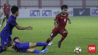 Babak I: Timnas Indonesia U-23 0-0 Timnas Thailand U-23