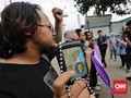 Aksi Pekerja Media Desak Polri Usut Kasus PDIP di Radar Bogor