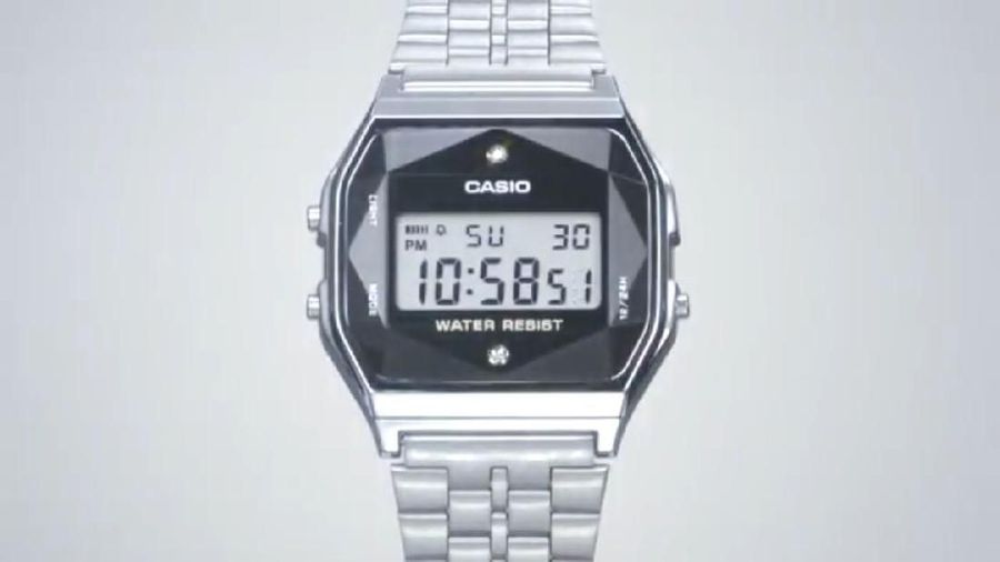Casio akan mengeluarkan jam tangan berhias berlian dengan harga mulai Rp 1 juta