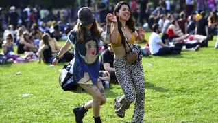 FOTO: Gembira Loka 'Field Day Festival' di Taman London