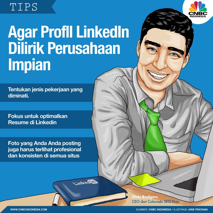 Beriikut beberapa tips agar perusahaan melirik LinkedIn dan kamu bisa dipertimbangkan perusahaan tanpa harus mengajukan lamaran kerja.