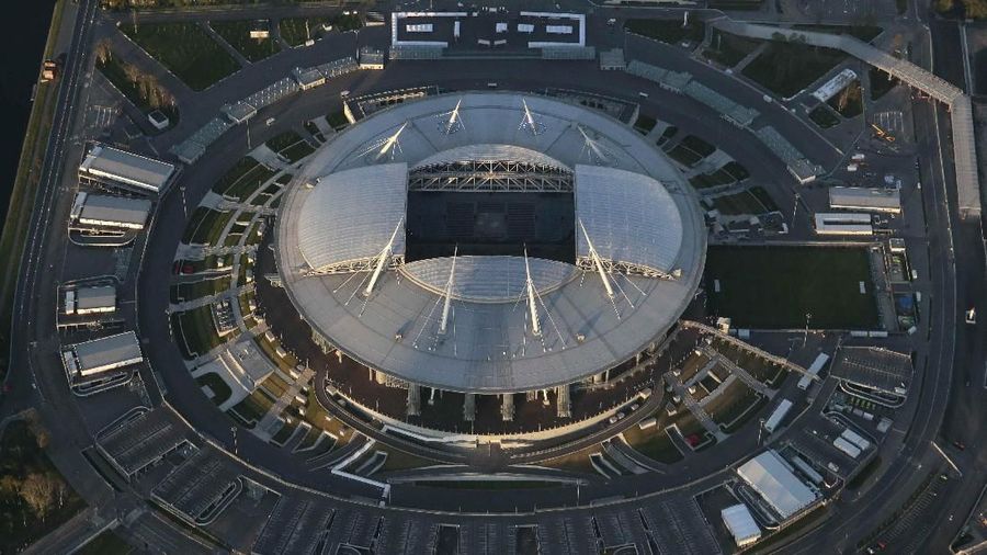 Stadion Saint Petersburg akan jadi lokasi pertandingan putaran ke-16, semifinal, dan penentuan juara ketiga Piala Dunia 2018.