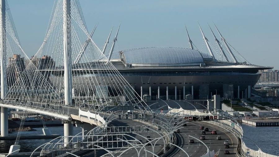 Stadion ini dibuka di tahun 2017 dan menyerupai kendaraan luar angkasa atau piring terbang.