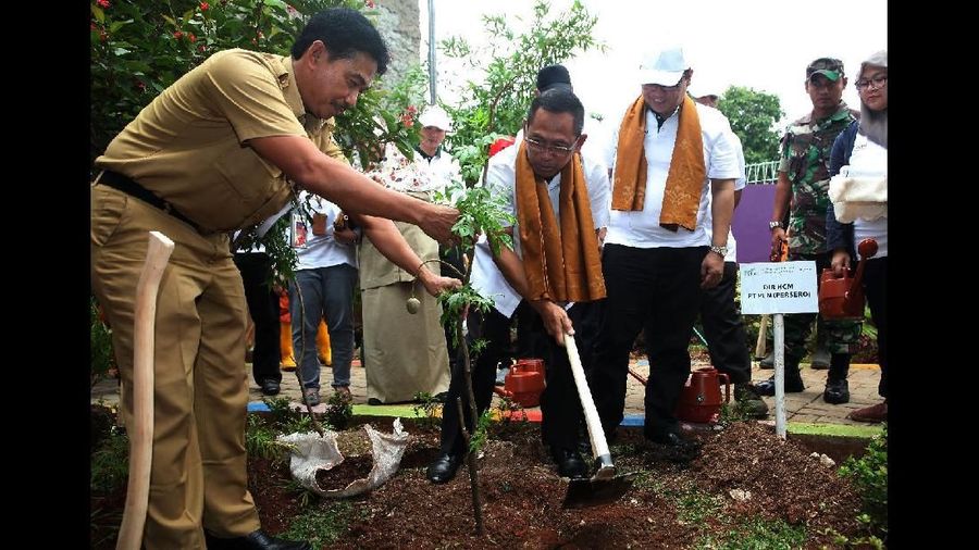Program aksi ini menargetkan sebanyak 32.000 pohon ditanam oleh 32 unit kerja PLN se-Indonesia.