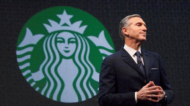 Lawan Trump, Eks Bos Starbucks Calonkan Diri Jadi Presiden