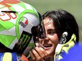 Rossi dan Francesca Pamer Kemesraan di MotoGP Italia