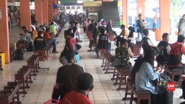 VIDEO: Terminal Kampung Rambutan Mulai Dipadati Pemudik