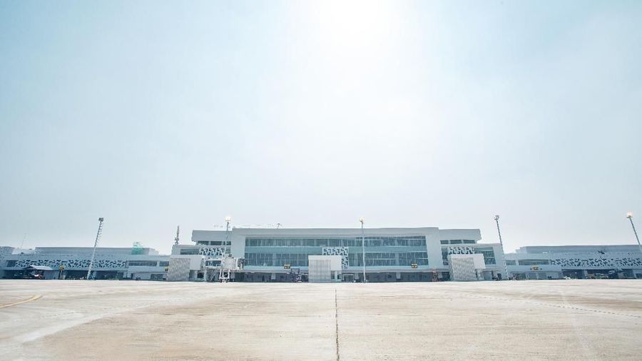 Terminal Baru Bandara Ahmad Yani memiliki luas sembilan kali lebih besar dibanding luasan terminal bandara lama.