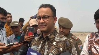 Anies Singgung Soal Penggusuran di Pidato Ulang Tahun Jakarta