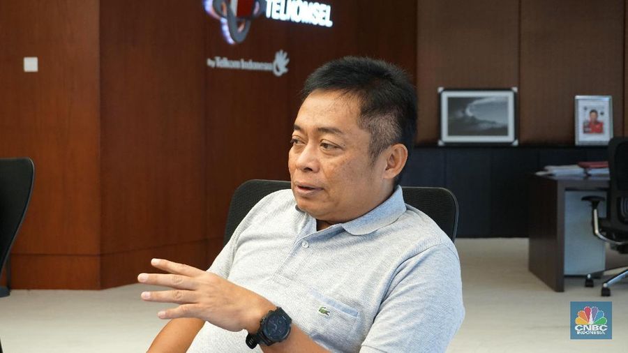Direktur Utama Telkomsel Ririek Andriansyah