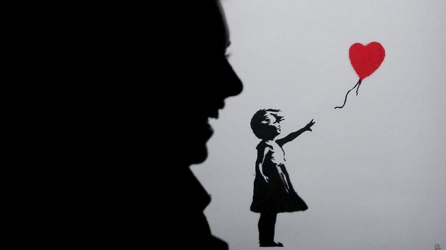 Banksy Rusak Lukisan Karyanya Usai Terjual Rp21 Miliar