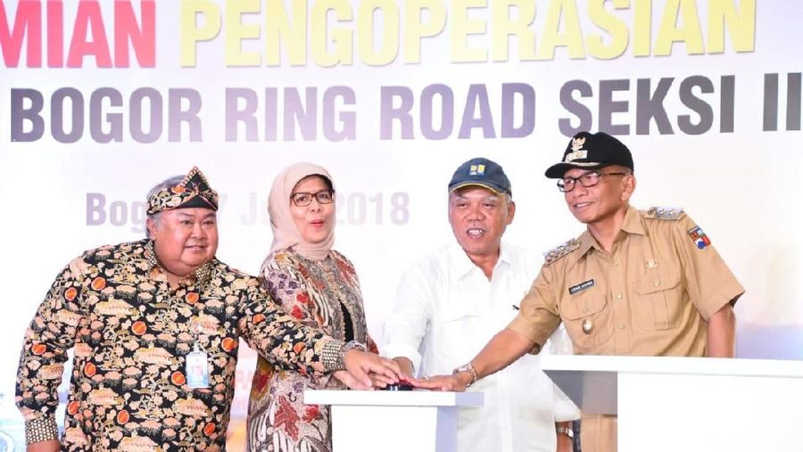 Selama dua pekan kedepan, tol BORR Seksi IIB belum dikenakan tarif hingga 19 Juni 2018.