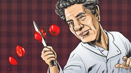 INFOGRAFIS: Si Koki 'Satire' Anthony Bourdain