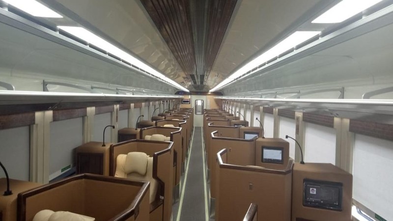Kereta first class direncanakan bisa melayani angkutan mudik pada Lebaran 2018.