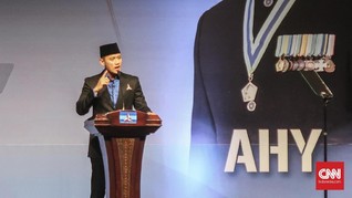 AHY Pertanyakan Kaitan Bendera Rusak dengan Kedatangan Jokowi