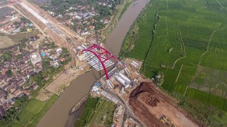 Menhub Sebut Jembatan Kali Kuto Dibuka Fungsional Sore Ini