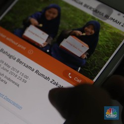 Baznas: Milenial Hobi Zakat dan Beramal via Aplikasi Digital