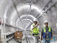 Hampir Selesai, Ini Dia Penampakan Proyek MRT Jakarta