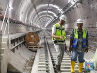 Menko Darmin Kenang Masa Kuliah Saat Tinjau Proyek MRT