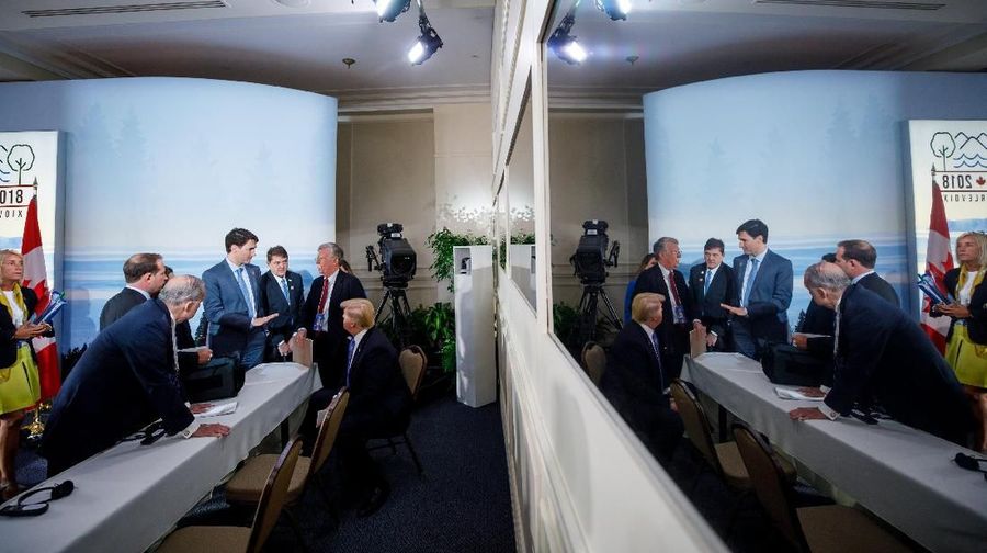 Dalam upaya untuk membangun kembali industri Amerika, Trump telah memberlakukan tarif tinggi untuk impor baja dan aluminium, termasuk dari sekutu utama G7-nya.