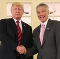 Trump Dapat Kejutan Ulang Tahun dari PM Lee