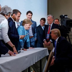 Jerman dan Prancis Serang Trump Terkait Perpecahan G7