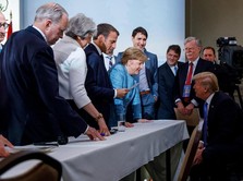 Jerman dan Prancis Serang Trump Terkait Perpecahan G7