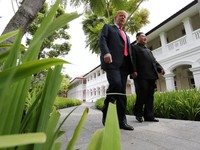 Jelang Bertemu Kim Jong Un, Sikap Trump Makin Kalem