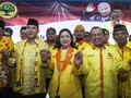 Tommy dan Titiek Soeharto Ikut Antar Prabowo Ambil Nomor Urut