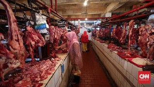 Harga Daging Sapi Meroket Hingga Rp180 Ribu per Kg