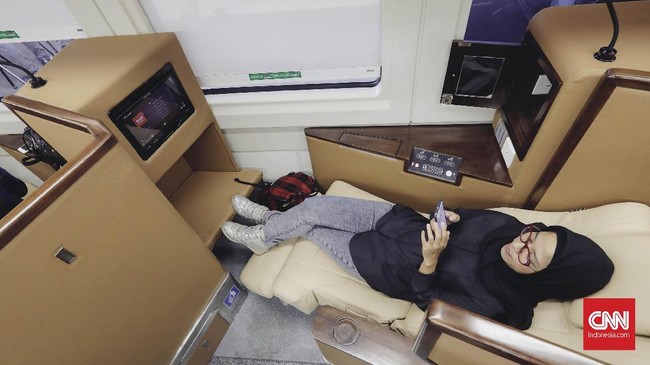 FOTO: Mengintip Fasilitas Mewah Kereta Sleeper Class